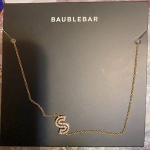 Baublebar necklaces every initial